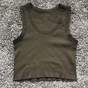 john galt cropped tank